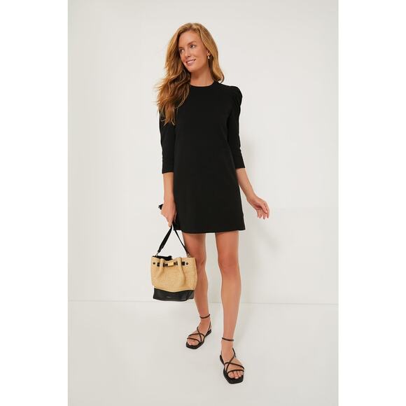 POMANDER PLACE Black Vesty Mini Dress Size S NWT Retail $98 Tuckernuck - Picture 7 of 8